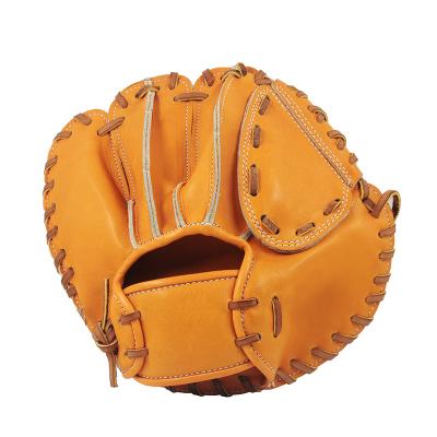 China Custom Color Cowhide Leather Kid Refined Leather Training Adult Baseball Glove for sale