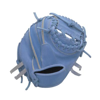 China Custom Leather Kip Glove Baseball Catcher Glove Durable Genuine Cowhide Leather for sale