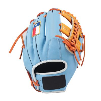 China Hot Selling Custom Leather Professional Leather Baseball Kip Manufacturers Refined Fitting Gloves for sale