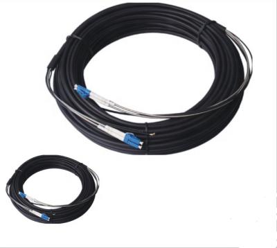 China FTTH FTTB FTTX network factory sell LC cable duplex cpri fiber optic cable/fiber optic cpri patchcord with singlemode LC-LC for sale