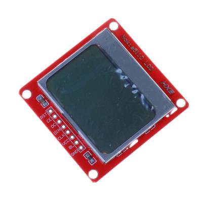 China 84x48 Nokia 5110 LCD Display Module Blue Backlight With PCB Adapter 43.6mm*43.1mm for sale