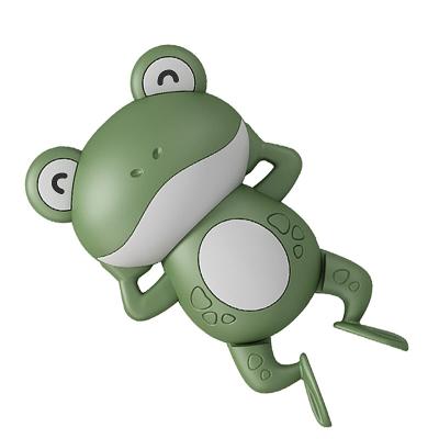 China 2022 New Arrival TikTok Swimming Pool Frog Water Kids Bath Toy Squirter Toy Silicone Bath Toy for sale