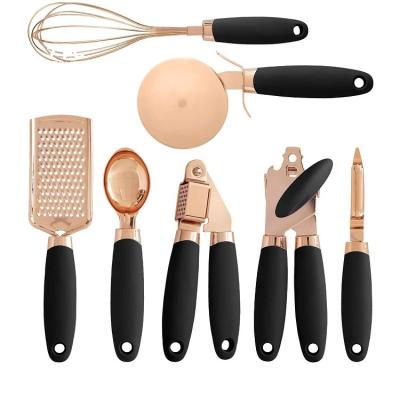 China Cheap Viable Professional Manufacture Kitchen Instrument Tool Kit Silicone Kitchen Instrument Gift Sets for sale