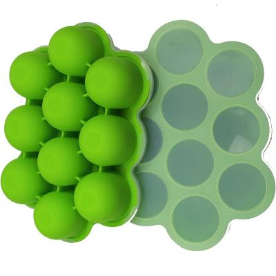 China Hot Sale Baby Food Storage Container and Heatable Freezer Tray Perfect Food Container for Homemade Baby Food for sale