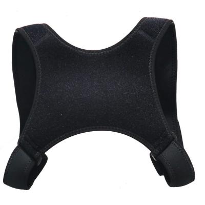 China Wholesale Durable And Adjustable Posture Adjustable Black Custom Belt Back Shoulder Back Logo Posture Corrector for sale