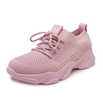 China Breathable Comfort Sneakers Women Fashion Comfortable Breathable Sneakers Springs New Platform Walking Shoes Women Sports Shoes for sale