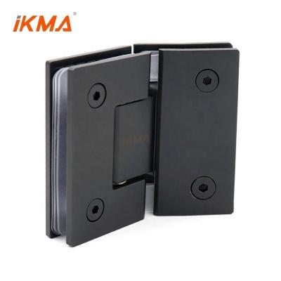 China Modern High Quality Door Concealed Interior 135 Degree Swing 304 Or 201 Stainless Steel Or Zinc Black Shower Hinge for sale