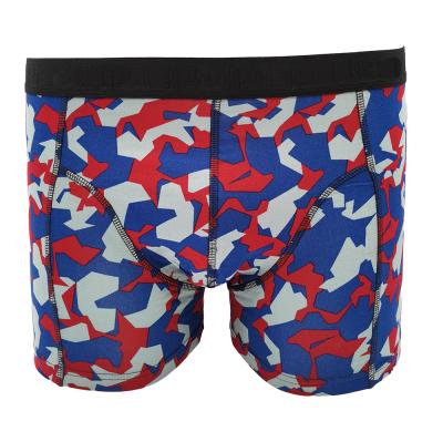 China Best Price Breathable Comfort Nylon Elastic Waist Boxer Shorts Printed Underwear Mens Briefs Men's Underwear for sale