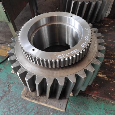 China China Manufacturer Large Diameter Forging Crane Wheel And Wheel Steel Block For Overhead Crane Customized for sale