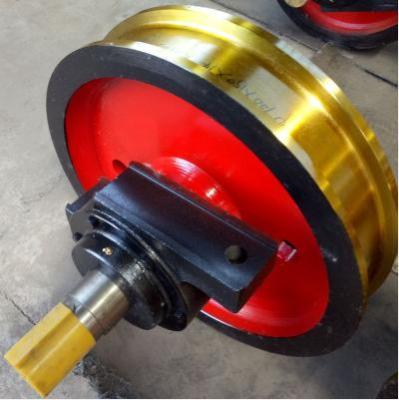 China Factory High Precision Strictly Casting OEM Stamping Metal Parts Customized Processing With Provided Crane Wheel Bearing Drawing Base for sale