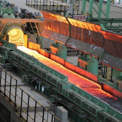 China Metallurgical Automatic Hot Rolling Mill Production Line For Rebar/TMT Steel Deformed Bar Making Machine Tightrope Iron Bar Mill for sale