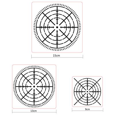 China Decorative Stone Template DIY Mandala Stencil Craft Mandala Stencils For Floors And Wall for sale