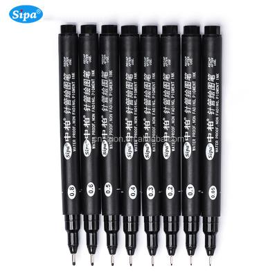 China Kids Paint Fine Marker Needle Professional Dye Liner Pen For Sketching for sale