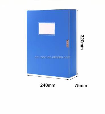 China Gift pp material A4 size file box pffice supply for sale