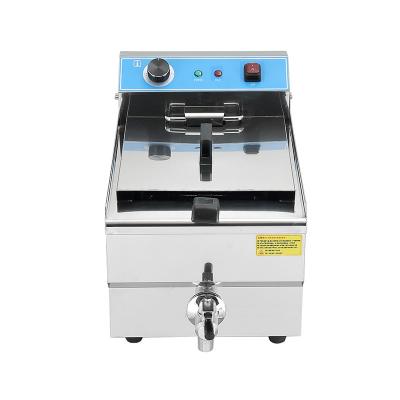 China Commercial Fine Quality Hot Dog Potato Chips Commercial Electric Deep Fryer Machine for sale