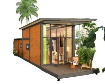 China Modern Design Glass Prefab Quick Setup Container House Luxurious Living Villa for sale