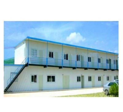 China Modern Steel Structure Garage Flat Roof Prefab House With High Quality For Housing for sale