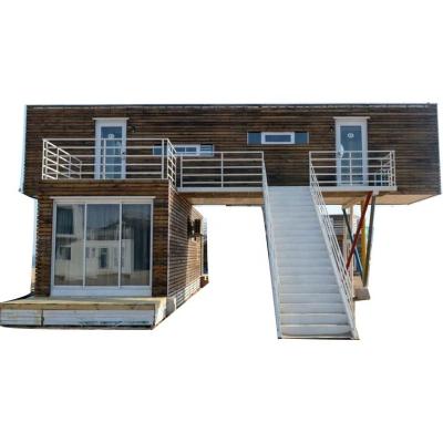 China Modern Easy Assembled Prefab Container House Storage Sandwich Panel Container House In Hong Kong for sale