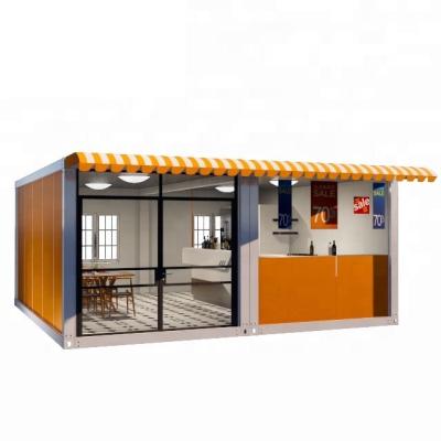 China China Low Cost Modern Design And 20/40ft Prefab Steel Structure Container House for sale