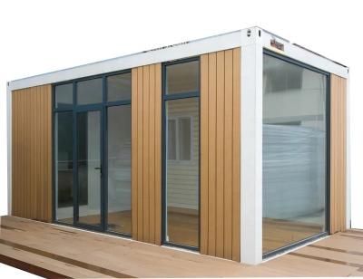 China Modern Structure Frame Sandwich Panel Container House Flat Pack Prefab Container House 20/40FT Modern for sale