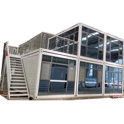 China Modern China Flat Pack Prefab Residential National Container House Price for sale