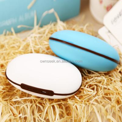 China 5200mAh Plastic Rechargeable Electronic Hand Warmer Portable Power Bank for sale