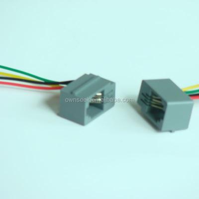 China audio & Visual female RJ9 connector for sale