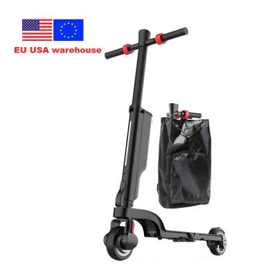 China 2 Wheel Scooters Eu 36V250W Electric Kick Scooter Unisex Foldable Electric E-scooter Foldable Fast Electric Scooters for sale