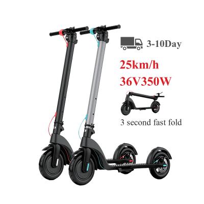 China Wholesale 36V350W Unisex Electric Scooters Eu Waterproof IPX4 25km/h Folding Mobility Scooter For Adult for sale