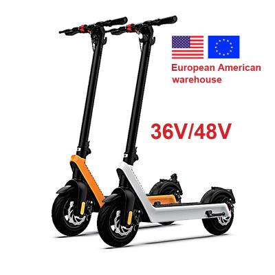 China New Design Aluminum Alloy 36V850W 48V1100W Unisex Folding Electric Scooter Adults IPX4 Waterproof Electrico for sale