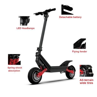 China 48V 1200W 2400W Unisex Waterproof High Speed ​​Electric Scooter 70km Motorcycle Two Wheel Electric Scooter 100km for sale