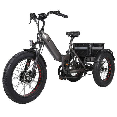 China 3 wheel electric cargo bike steel electric e-cargo e-bike front loading e-bike kids or pets e-bike cargo e-bike bakfiets for sale