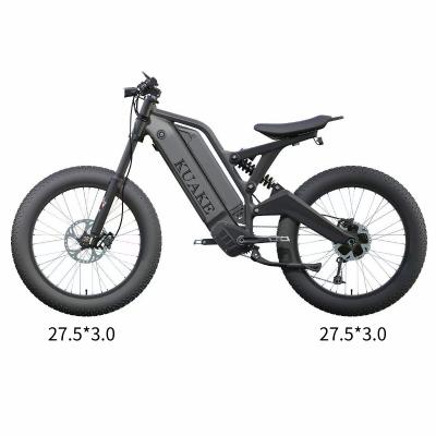 China Aluminum Alloy Most Powerful Electric Bike 48V 250W 500W Fat Tire Electric Mountain E Bike 9 Speed ​​Dirt Bike Electric Bike for sale