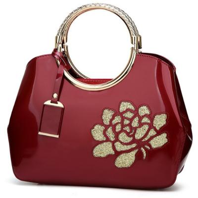 China New Fashion Patent Leather Handbags High Quality Luxury Women Bags Designer Women's Handbag Female Shoulder Bag Tote Bags For Women for sale