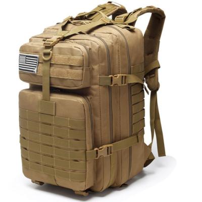 China New Camouflage 50L Army Anti-theft Backpack Men's Military Tactical Bags Backpack Waterproof Hunting Trekking Rucksack for sale