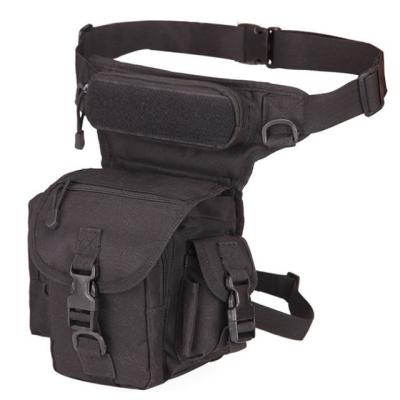 China Anti-theft Tactical Pack Utility Tactical Pouch Waist Pack Thigh Bag Vintage Men's Vintage Army Men's Adjustable Hip Motorcycle Leg Waist Belt Riser Bag for sale