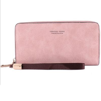 China Anti-theft Women Long Clutch Wallets Female Fashion PU Leather Coin Bag Phone Clip Lady Famous Designer Cards Holder Wallet for sale