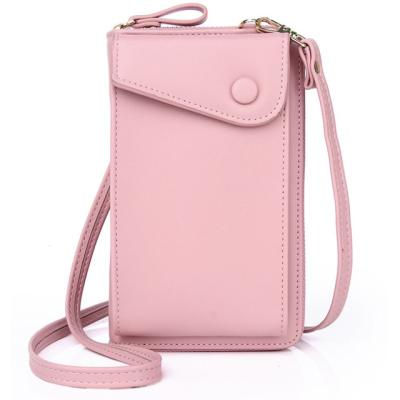 China Fasion New Fashion Women's Purse Coin Purse Mobile Phone Female Cross Bag Small Long - Body Shoulder Bag for sale