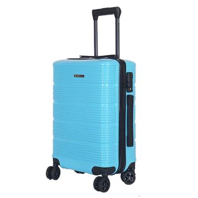 China Colorful Hard Fashion Business/Travel Suitcase School ABS Suitcase Luggage And Travel Bag for sale