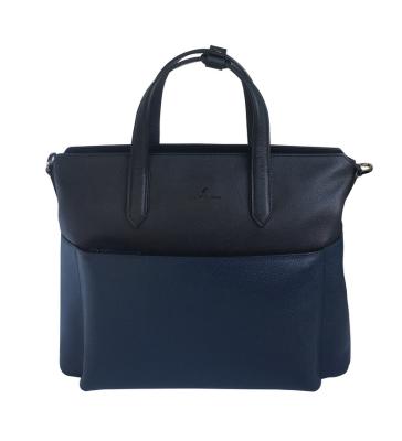 China Business/Travel Good Quality Fashionable Buffalo Leather Laptop Briefcase For Men for sale