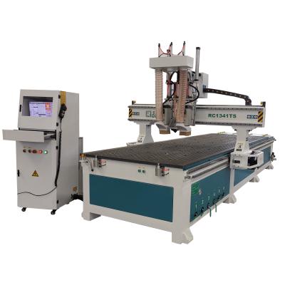 China Phenolic Foam Board 3 Axis CNC Router 1341TS Phenolic Foam Board V-Cut Machine for sale