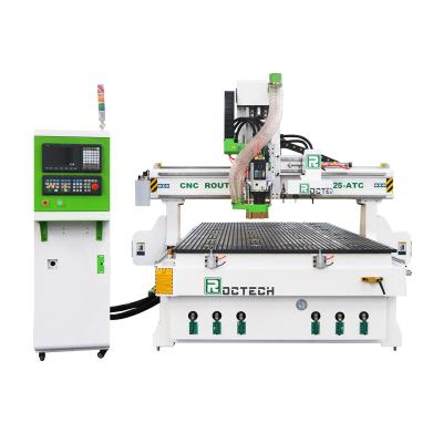 China Woodworking Machinery Roctech Factory CNC 1325 Cutting Machine ATC 1325 CNC Wood Router With Syntec Control Wood Carving Machine for sale