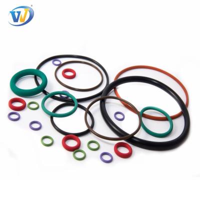 China ISO PTFE Nitrile Neoprene EPDM Fluorocarbon O Ring PU Rubber Parts Varisized Auto Seal Rings QMS (Buna) for sale