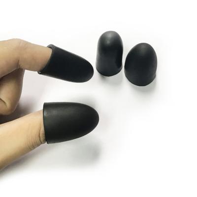 China Anti Slip Thick Silicone Gummed Finger Protectors for Trigger Finger Splint for sale