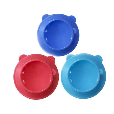 China Double sided heat resistance cartoon silicone suction cup sucker/double side silicone for sale