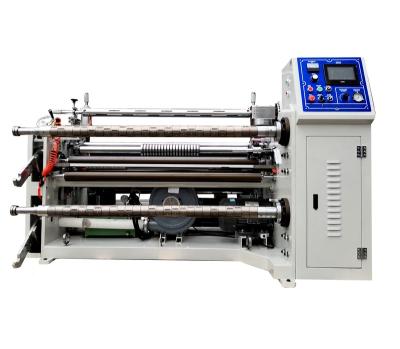 China Automatic Food Control Slitting Machine For Slitting Rewinding Film Paper for sale