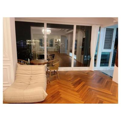 China Hot Sale Traditional Luxury Solid Teak Hardwood Products Wood Laminate Wood Flooring for sale