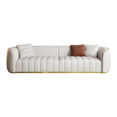 China Other Modern Leather Gold Sofa Legs from YASITE 2021 3 Seater Sofa Living Room Furniture Design for sale