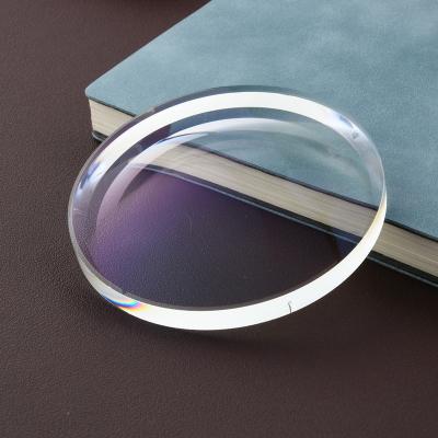 China New Style Anti Progressive Lens 1.56 Progressive Blue Light Flat Plane Lens 1.56 HMC+EMI Optical Lens for sale