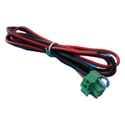 China High Quality Cheap ROV FX-LST2W-2C-1M Black And Red CCTV Power Cable Work In DC 12V Or 24V State Cables for sale